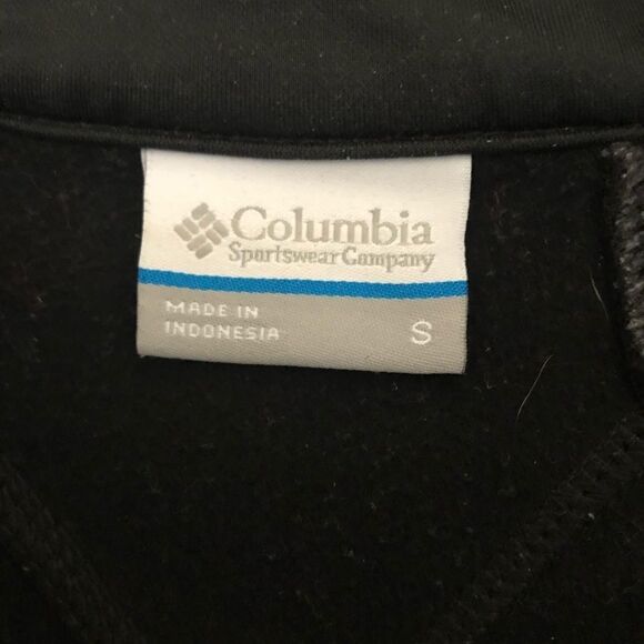 COLUMBIA Women’s 1/2 Zip Pullover Sweatshirt Sz S - Picture 3 of 6